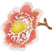 red flower